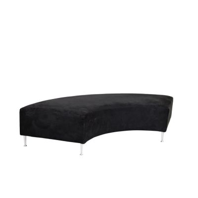 Image of Signature Serpentine Bench Black